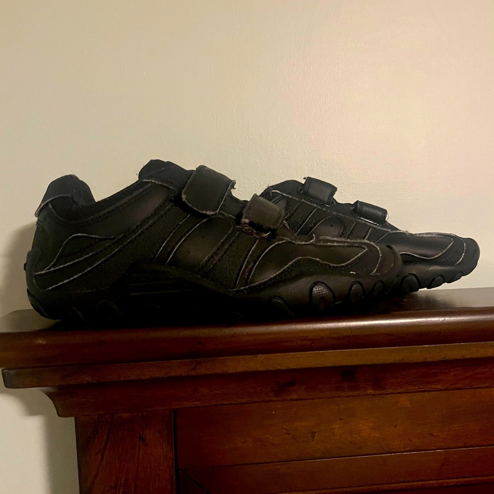 Geox Black Boys Respira Sneakers Size 36 EU 5 US